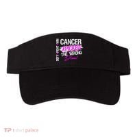 Breast Cancer Picked The Wrong Diva Visor thumb 0