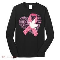 Breast Cancer Ribbon Of Love  Long Sleeve Shirt thumb 0