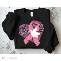 Breast Cancer Ribbon Of Love  Sweatshirt thumb 2