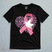 Breast Cancer Ribbon Of Love  T-Shirt thumb 5