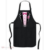 Breast Cancer Ribbon Tuxedo Apron thumb 0