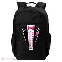 Breast Cancer Ribbon Tuxedo Backpack thumb 0