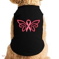 Breast Cancer Ribbon Wings Doggie Tank thumb 0