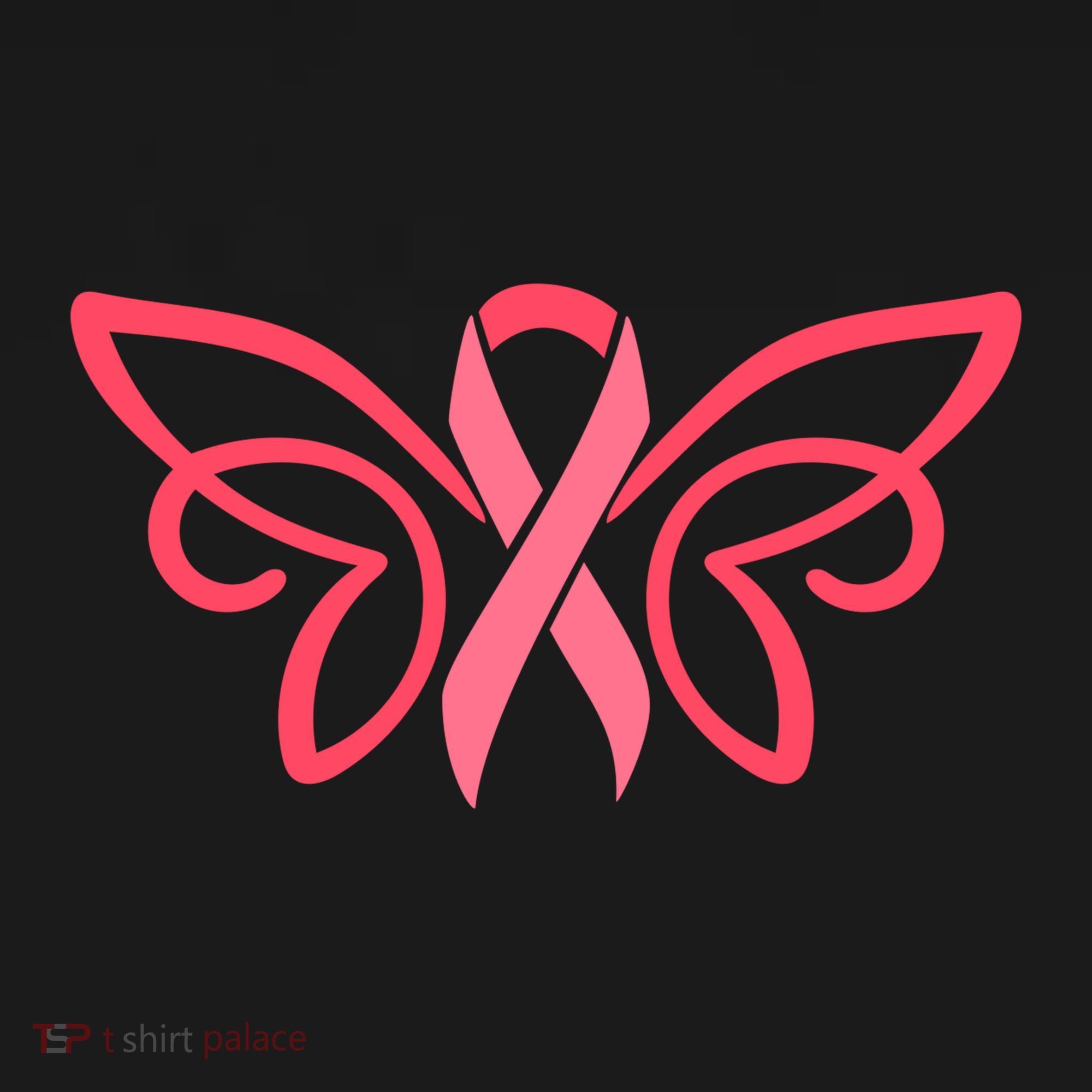 Breast Cancer Ribbon Wings Women's Hoodie