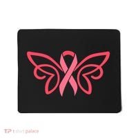 Breast Cancer Ribbon Wings Mousepad thumb 0