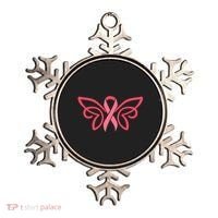 Breast Cancer Ribbon Wings Ornament thumb 0