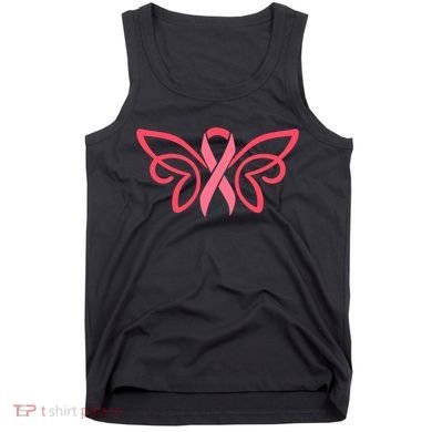 Breast Cancer Ribbon Wings Tank Top