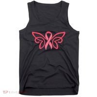 Breast Cancer Ribbon Wings Tank Top thumb 0