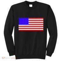 Breast Cancer Ribbons USA Flag Sweatshirt thumb 0