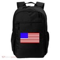 Breast Cancer Ribbons USA Flag Backpack thumb 0