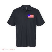 Breast Cancer Ribbons USA Flag Polo thumb 0