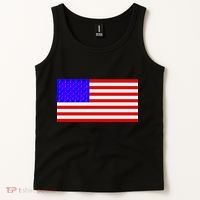 Breast Cancer Ribbons USA Flag Tank Top thumb 2