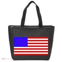Breast Cancer Ribbons USA Flag Tote Bag thumb 0