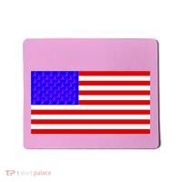 Breast Cancer Ribbons USA Flag Mousepad thumb 0