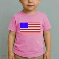 Breast Cancer Ribbons USA Flag Toddler T-Shirt thumb 2