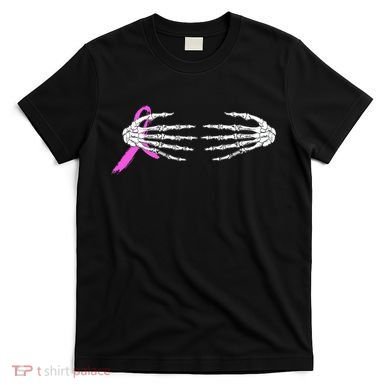 Breast Cancer Skeleton Hands T-Shirt