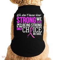Breast Cancer Strong Doggie Tank thumb 0