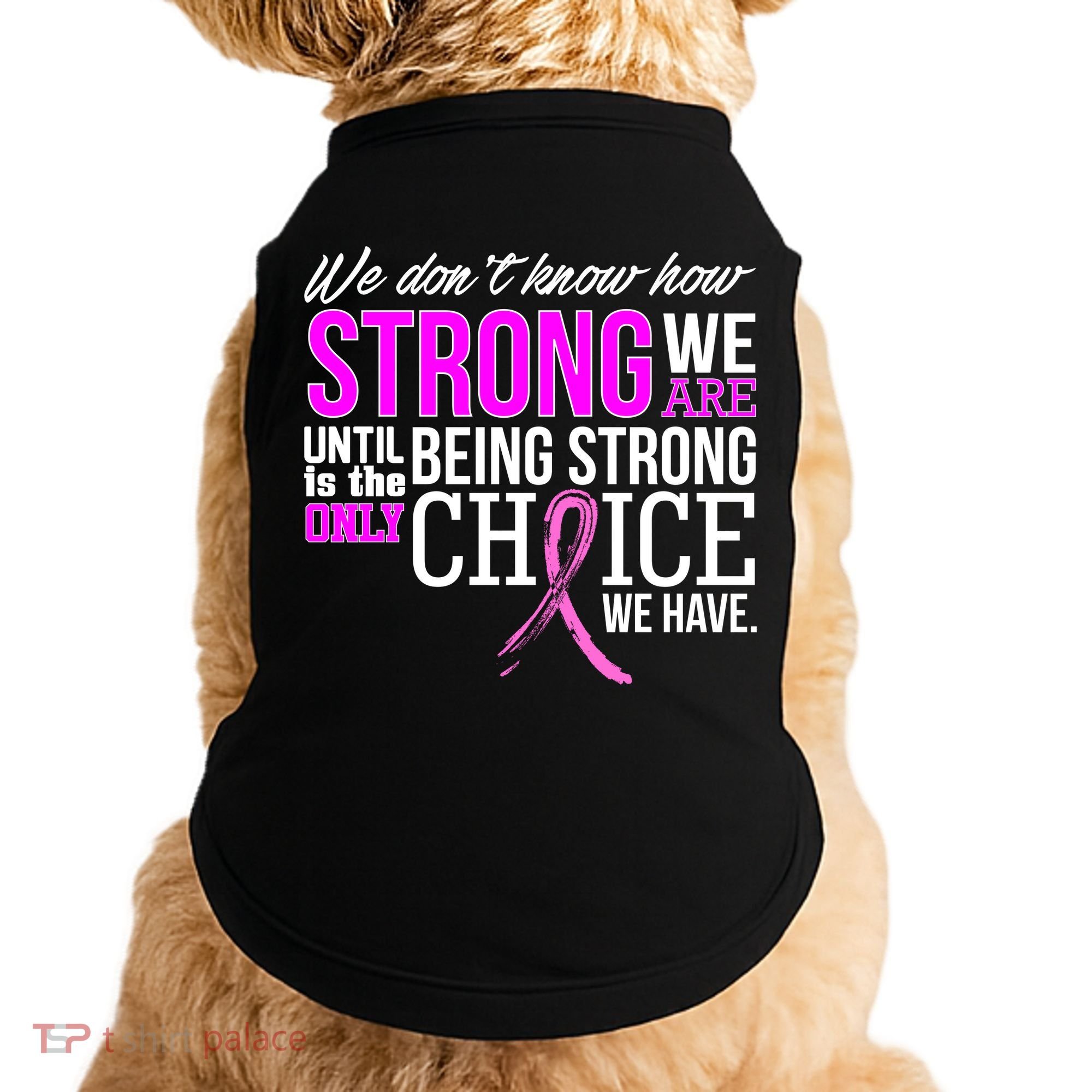 Breast Cancer Strong Doggie Tank