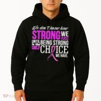 Breast Cancer Strong Hoodie thumb 2