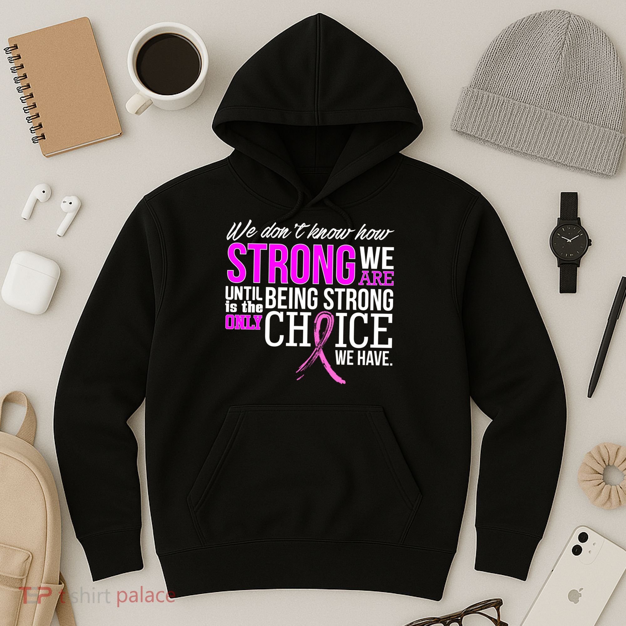Breast Cancer Strong Hoodie