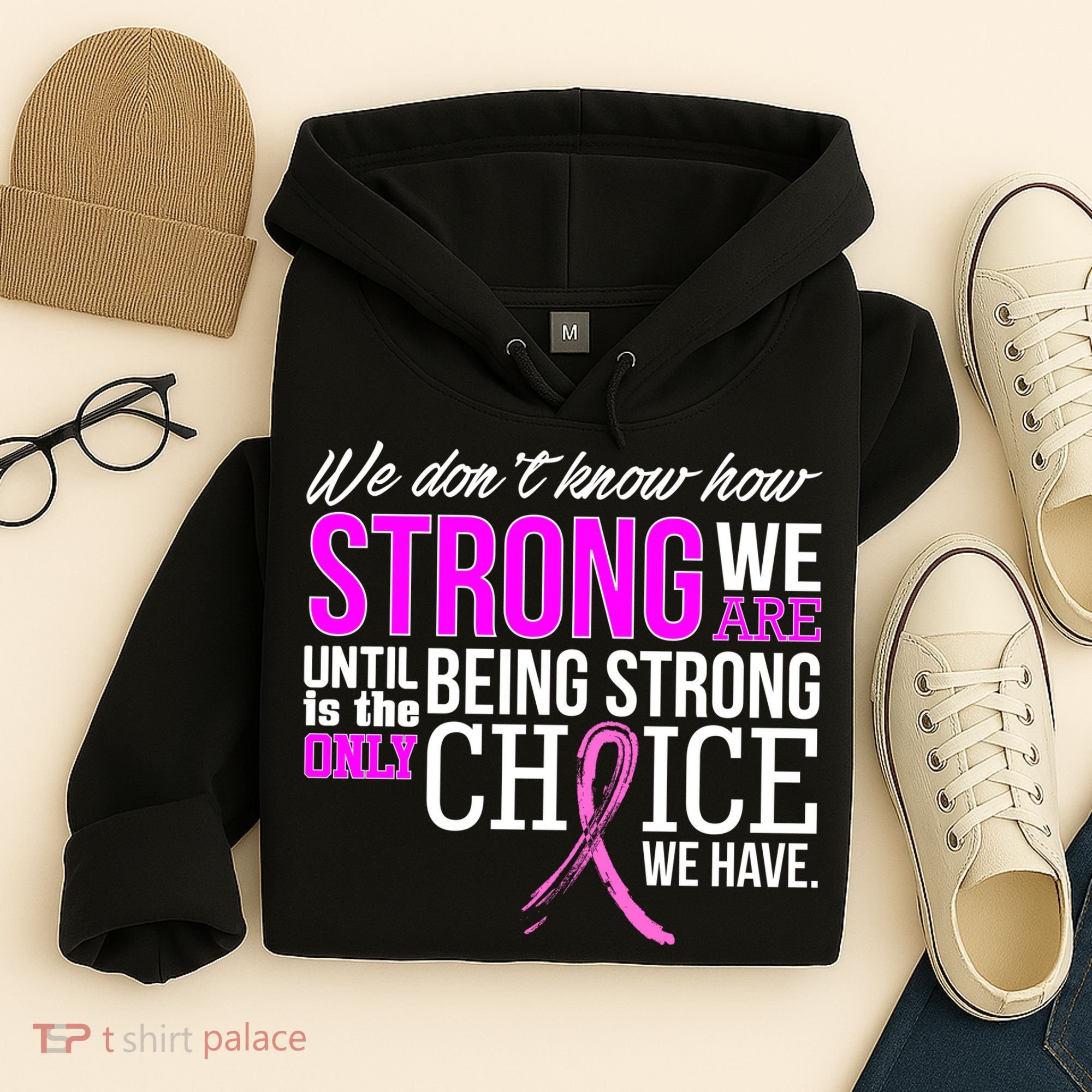 Breast Cancer Strong Hoodie