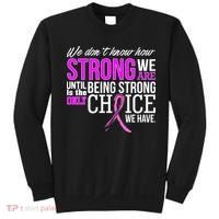 Breast Cancer Strong Sweatshirt thumb 0