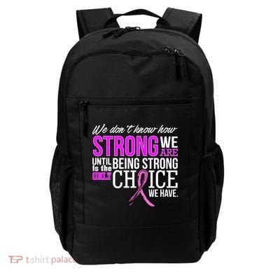 Breast Cancer Strong Backpack