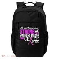 Breast Cancer Strong Backpack thumb 0