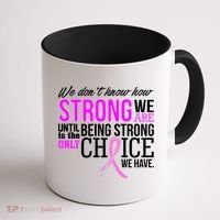 Breast Cancer Strong Coffee Mug thumb 1