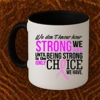 Breast Cancer Strong Coffee Mug thumb 2
