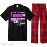 Breast Cancer Strong Pajama Set thumb 0