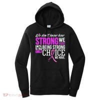 Breast Cancer Strong Women's Hoodie thumb 0