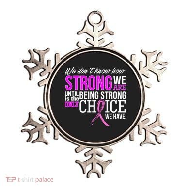 Breast Cancer Strong Ornament