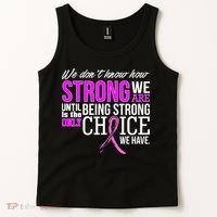 Breast Cancer Strong Tank Top thumb 2