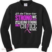 Breast Cancer Strong Kids Sweatshirt thumb 0