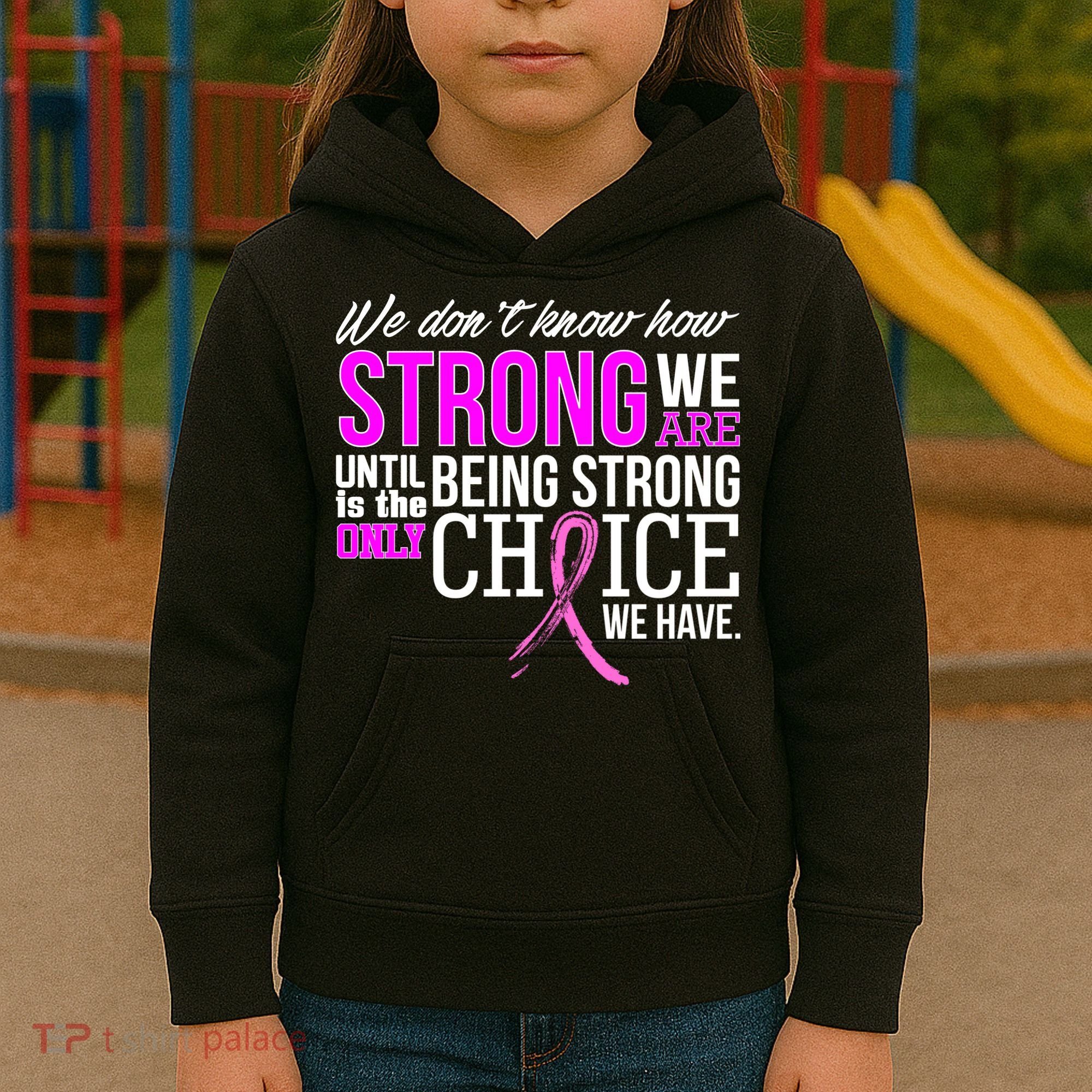 Breast Cancer Strong Kids Hoodie