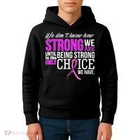 Breast Cancer Strong Kids Hoodie thumb 4