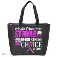 Breast Cancer Strong Tote Bag thumb 0
