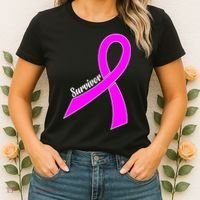 Breast Cancer Survivor Women's T-Shirt thumb 2
