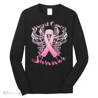 Breast Cancer Survivor Awareness Long Sleeve Shirt thumb 0