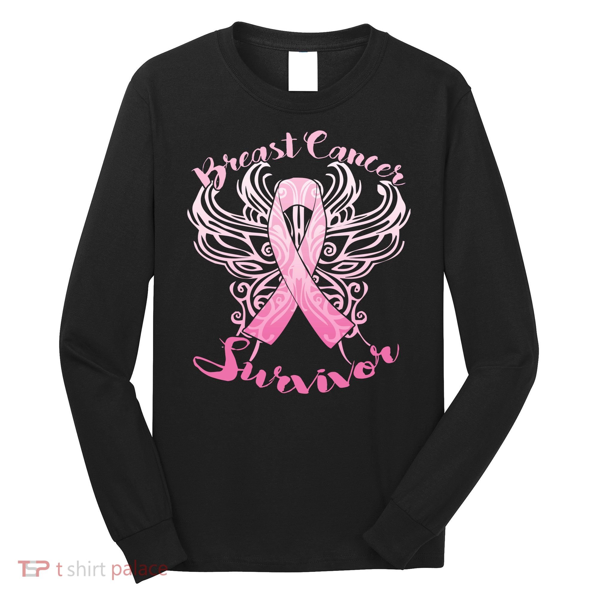 Breast Cancer Survivor Awareness Long Sleeve Shirt