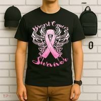 Breast Cancer Survivor Awareness T-Shirt thumb 6