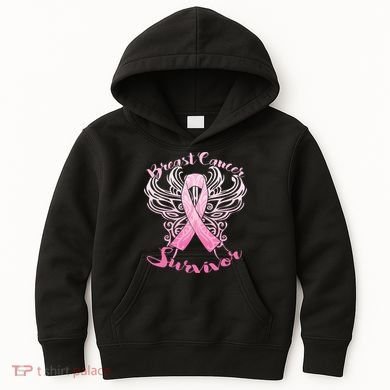Breast Cancer Survivor Awareness Kids Hoodie