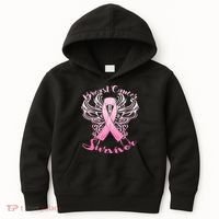 Breast Cancer Survivor Awareness Kids Hoodie thumb 0