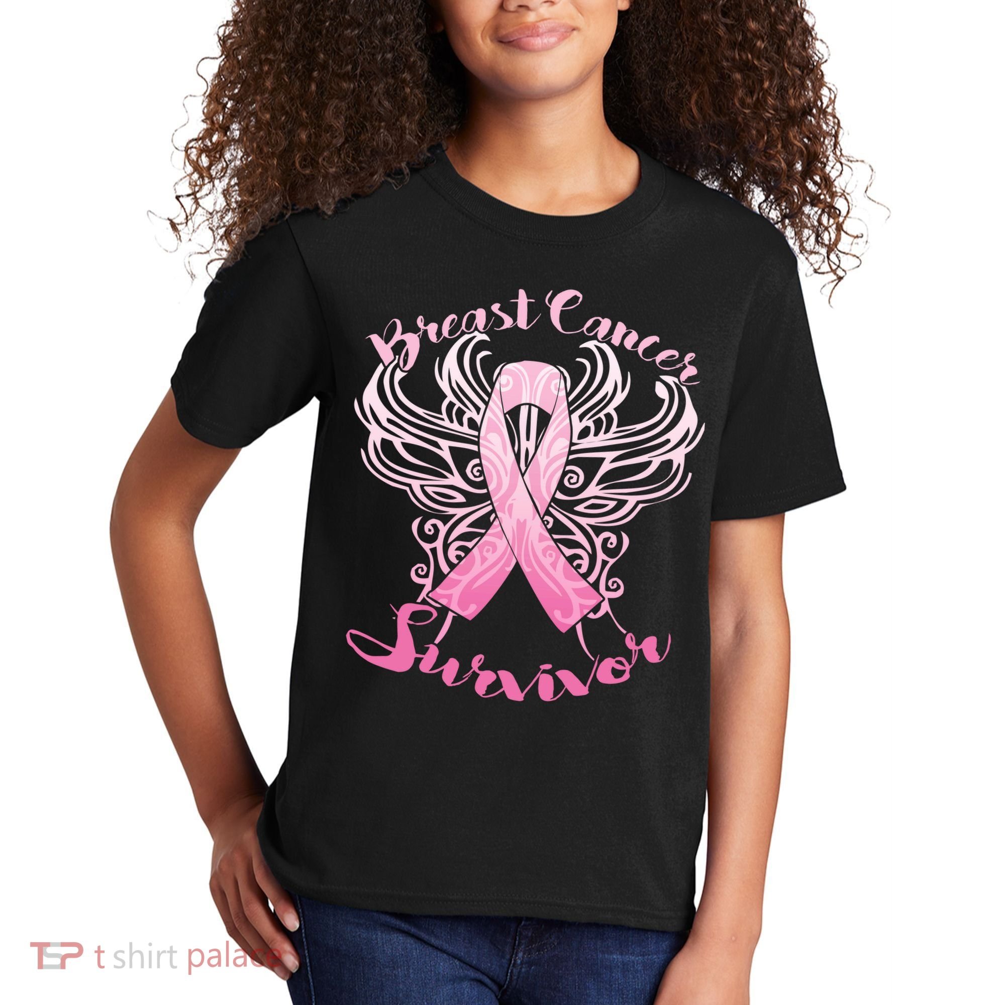 Breast Cancer Survivor Awareness Kids T-Shirt