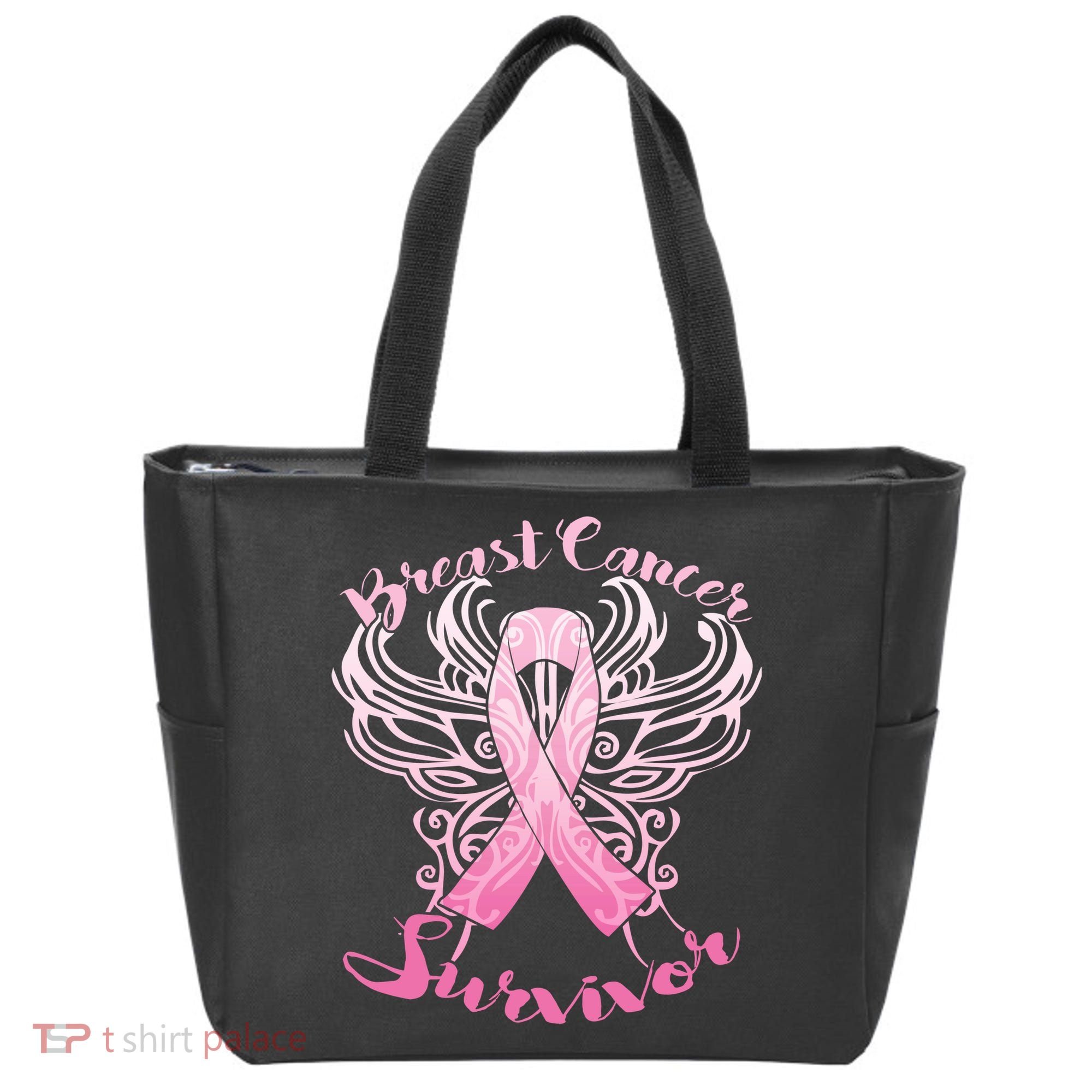 Breast Cancer Survivor Awareness Tote Bag