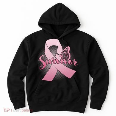 Breast Cancer Survivor Butterfly Hoodie