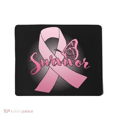 Breast Cancer Survivor Butterfly Mousepad