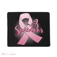 Breast Cancer Survivor Butterfly Mousepad thumb 0