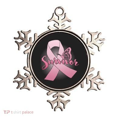 Breast Cancer Survivor Butterfly Ornament